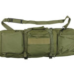 Twin assault rifle carrying bag - 58 and 80cm - OLIVE