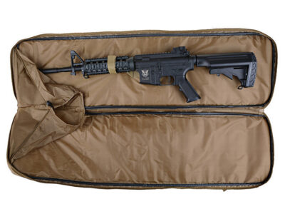 Twin assault rifle carrying bag - 65 and 96cm - TAN - obrazek 4