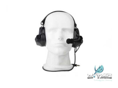 Z Tactical COM 2 Headset ( Mil. Standard Plug ) - Black