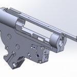 CNC gearbox SOPMOD M4 TM (8mm)