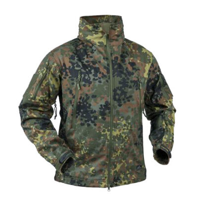 HELIKON GUNFIGHTER Jacket Shark Skin - Flecktarn