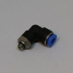 EPeS push-in coupling for 6mm hose - right angle (external thread M6)
