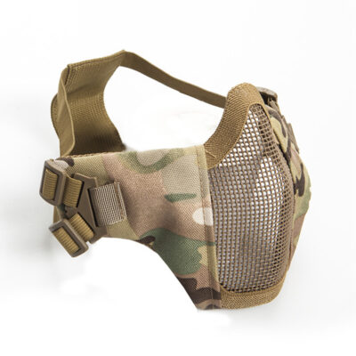 Maska stalker z miękkimi policzkami – Czarna - MC