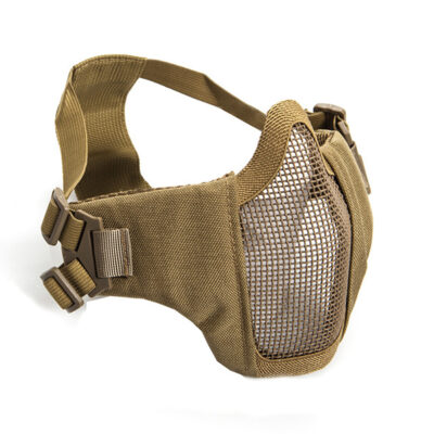 Maska stalker z miękkimi policzkami - TAN