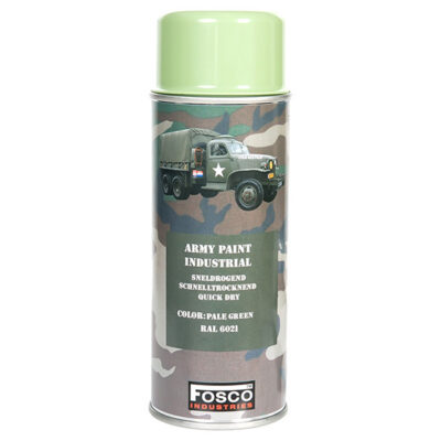 ARMY camouflage paint spray RAL 6021 LIGHT GREEN