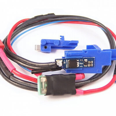 Alternative view of JeffTron MOSFET V3 with Wiring above the Gearbox