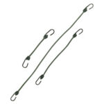 Bungee attachment OLIVE 8 mm - 30 cm, 1PC