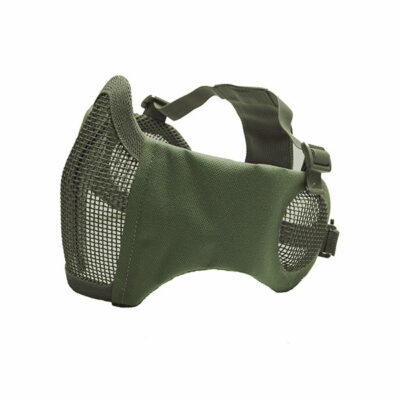 STRIKE Mask MESH V2 plus  with Ear Protectors - Green