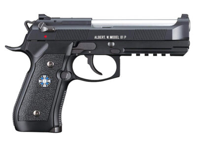 TM GBB gas pistol Biohazard Albert.W.Model 01P - Black - obrazek 2