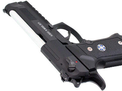 TM GBB gas pistol Biohazard Albert.W.Model 01P - Black - obrazek 4