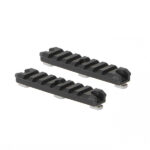 ARES Polymer RIS rail 7 Slot/90 mm for M-LOK (2 pieces) - Black