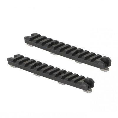 ARES Polymer RIS rail 11 Slot/129 mm for M-LOK (2 pieces) - Black