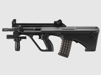 TM Electric AEG Rifle Steyr AUG High Cycle RIS - Black