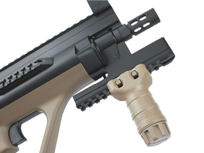 TM Electric AEG Rifle Steyr AUG High Cycle RIS - Tan - obrazek 4