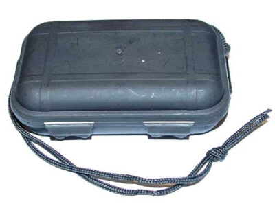 Waterproof box with drawstring 13,5 x 8 x 3,7 cm
