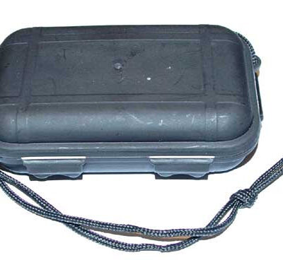 Waterproof box with drawstring 13,5 x 8 x 3,7 cm