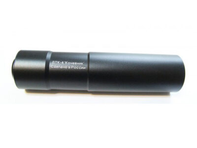 5KU AK DTK-4 POWER-UP Airsoft Suppressor, 24 mm CW - Black - obrazek 3