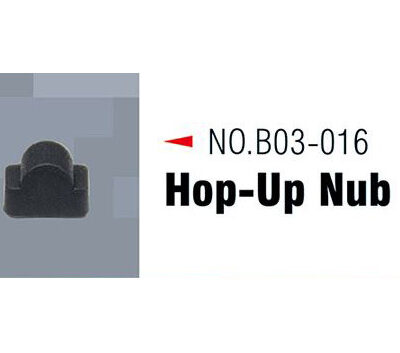 Alternative view of AA M700 Hop-up Omega Nub - Black