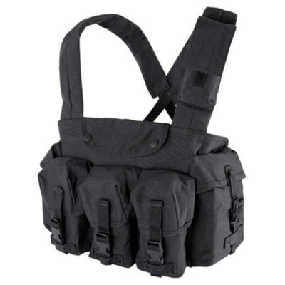 7 Pocekt Chest Rig BLACK