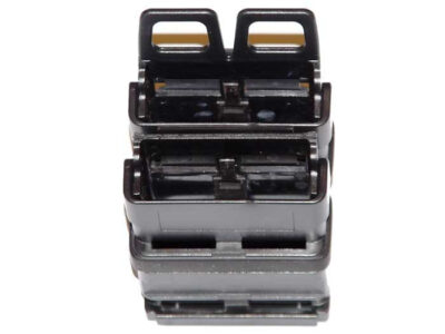 FMA Polymer MOLLE FastMag Pouch for M4 / 5.56 Magazines, 2 pcs - Black - obrazek 2