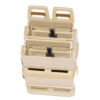 FMA Polymer MOLLE FastMag Pouch for AK / 7.62 Magazines, 2 pcs - Tan OD-A-TB302 asgbox.pl
