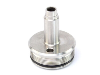 Stainless steel STRAIGHT cylinder head for Ares Amoeba Striker sniper rifles - obrazek 3
