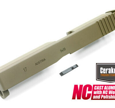GD CERAKOTE Aluminum Slide for TM G-Series Model 17 GBB - Tan