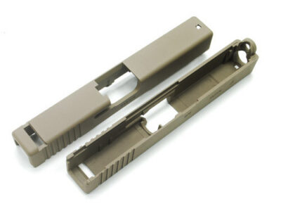GD CERAKOTE Aluminum Slide for TM G-Series Model 17 GBB - Tan - obrazek 2