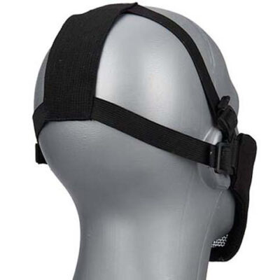 Alternative view of Wosport Steel Mesh Mask ( BLACK )