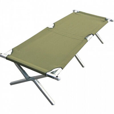BCB NATO deckchair folding frame with AL - GREEN, NEW