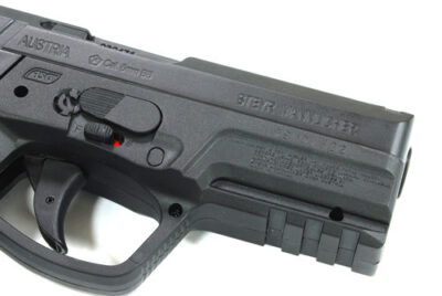 ASG STEYR M9-A1 GNB CO2 Pistol , 4.5mm Steel Pellets - Black - obrazek 3