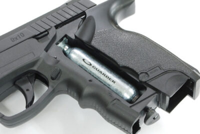 ASG STEYR M9-A1 GNB CO2 Pistol , 4.5mm Steel Pellets - Black - obrazek 4