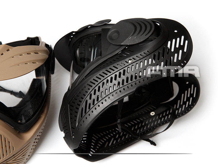 FMA F2 Full Face Protection Mask - Black OD-A-FM-F0026-BK asgbox.pl FMA F2 Full Face Protection Mask - Black - obrazek 4