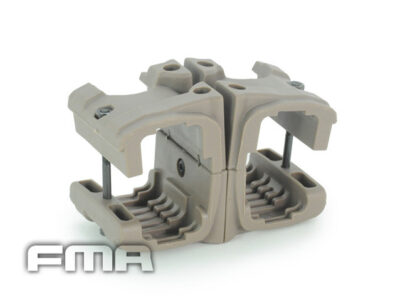 FMA MP7 Adjustable Magazine Double Clip - Tan - obrazek 2