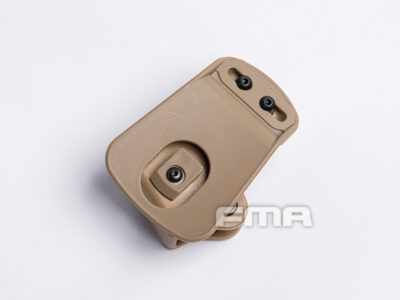 FMA Plastic Pouch for Pistol Magazine 9mm Luger - Tan - obrazek 4