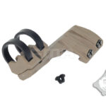 FMA Left Side RIS Mount for Flashlight with a diameter of 20-25 mm - Tan