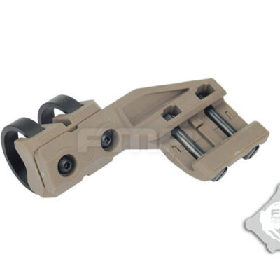 Alternative view of FMA Right Side RIS Mount for Flashlight with a diameter of 20-25 mm - Tan