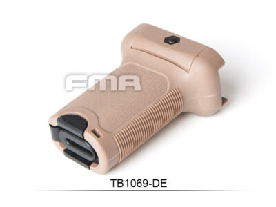FMA TD Tactical Grip For RIS Rail with Cap - Tan - obrazek 2
