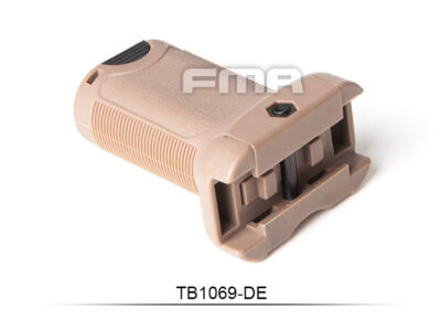 FMA TD Tactical Grip For RIS Rail with Cap - Tan - obrazek 3