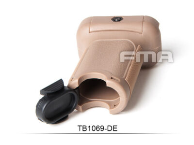 FMA TD Tactical Grip For RIS Rail with Cap - Tan - obrazek 4