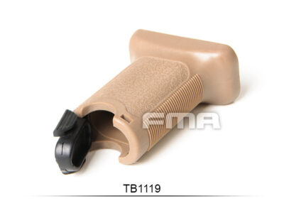 FMA TD Tactical Grip For Keymod with Cap - Tan - obrazek 3
