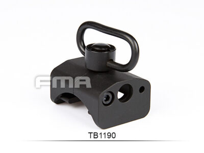 FMA QD Sling Swivel Mounting Base for P90 / SSR90, Low - Black - obrazek 2