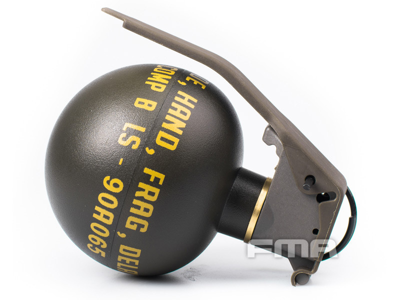 FMA Dummy M67 EG Frag Grenade - Green TB1305 asgbox.pl FMA Dummy M67 EG Frag Grenade - Green - obrazek 2