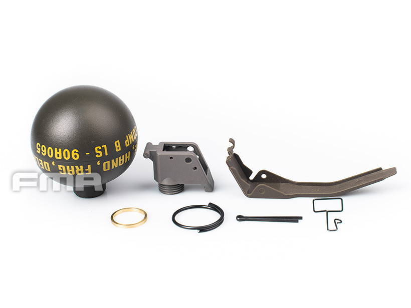 FMA Dummy M67 EG Frag Grenade - Green TB1305 asgbox.pl FMA Dummy M67 EG Frag Grenade - Green - obrazek 4