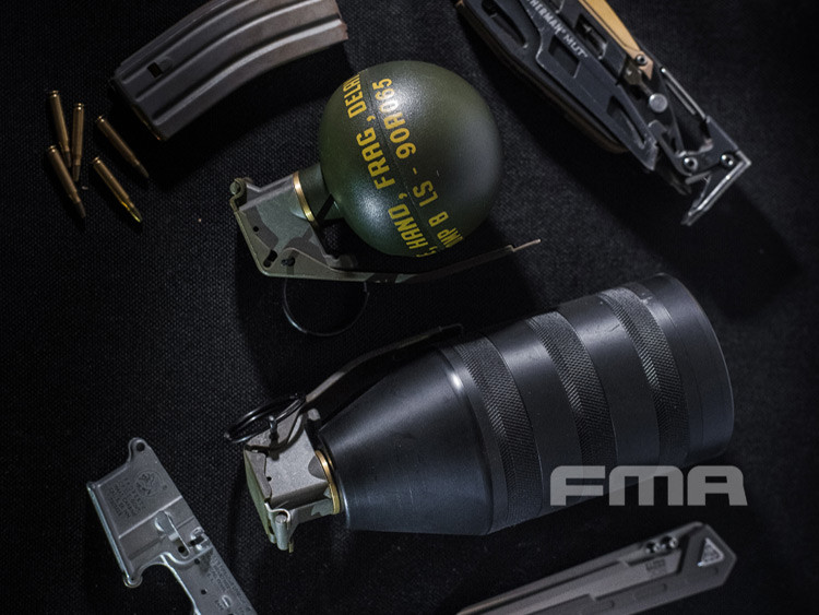 FMA Dummy M67 EG Frag Grenade - Green TB1305 asgbox.pl FMA Dummy M67 EG Frag Grenade - Green - obrazek 5