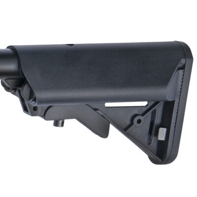 ASG M4 / MK18 AEG Crane Stock - Black