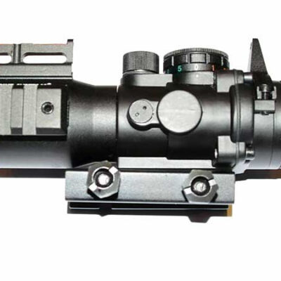 STRIKE 4x32 Optic Scope with Fiber-sight - Black