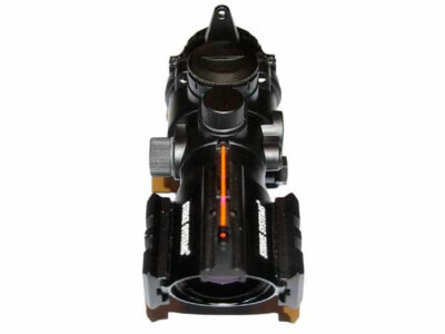STRIKE 4x32 Optic Scope with Fiber-sight - Black - obrazek 2