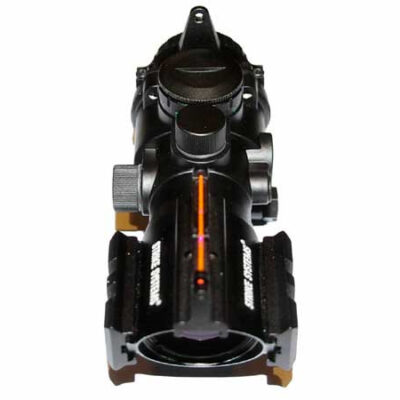 Alternative view of STRIKE 4x32 Optic Scope with Fiber-sight - Black