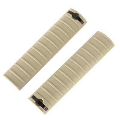 CYMA 15-Slot Handguard RIS Rail Cover Panels Set of 2 - TAN